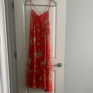 Urban Outfitters Vibrant Floral Dress